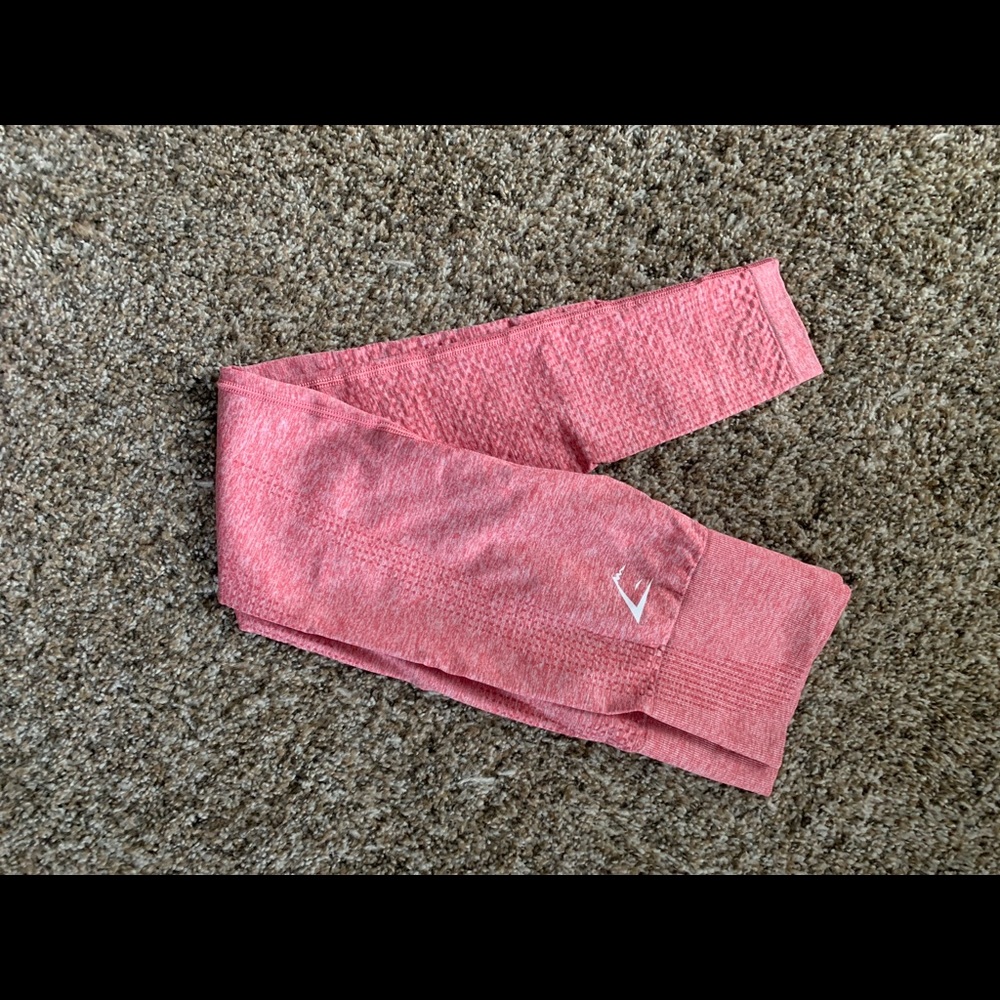 Pink gymshark leggings